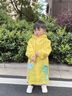 牧萌儿童雨衣男女童幼儿园小童宝宝全身防水男孩雨披 派对恐龙 XL 实拍图