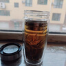 第吉尔胖东来同款茶杯玻璃杯男士双层水杯鹅蛋防摔隔热杯子大容量加厚 (特大)双层-银色750ml(加杯套)- 实拍图