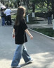 真维斯（Jeanswest）冰丝中袖男2025夏季简约印花宽松冰感速干短袖T恤男士大码上衣服 黑色（大仰望猫左下标） L (175) (收藏加购优先发) 实拍图