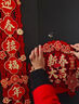 荣宝斋 对联春联磁吸 加厚强吸 2025新款蛇年春节装饰品套装 过年大门福字红包窗花斗方大礼包盒 吉星高照 实拍图