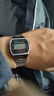 卡西欧（CASIO）复古经典学生运动防水情侣夜光电子表 中性风小方块A158/A168 A168WA-1W（店长推荐） 实拍图