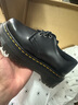 马丁（DR.MARTENS）1461 Quad夏季松糕通勤光面皮黑色厚底皮鞋单鞋 黑色 36 实拍图