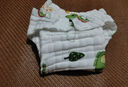 婴儿纯棉纱布尿裤一体式尿布可水洗透气尿戒子（胖宝宝拍大一码） S码【0-3个月花型随机】 3条装 实拍图
