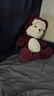 范缇思生日礼物草莓熊玩偶女变身小熊公仔玩具送女孩儿童新年礼物 红色小熊【帽子可脱】 65CM【高品质棉可放心抱着睡】 实拍图