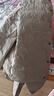 无印良品（MUJI）女式 轻量羽绒便携式 无领 夹克 羽绒服女款 浅米色 XL  实拍图