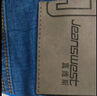 真维斯（JEANSWEST）牛仔裤男加绒2025冬季轻商直筒修身保暖牛仔长裤男蓝色加绒32 实拍图