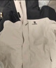 骆驼（CAMEL）冲锋衣防风三合一可拆两件套登山服120-1X木黛色/幻影黑,女M 实拍图