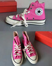 匡威（Converse）官方 1970S男女高帮帆布鞋芭比粉多巴胺粉色172678C 172678C 35 实拍图