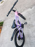 SANGPU 儿童自行车学生车6-15岁以上变速碟刹山地车男女孩青少年单赛车 单速辐条-粉紫色 20寸【适合130-155cm】 实拍图