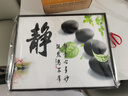 柳莺花燕免打孔电表箱装饰画现代简约客厅餐厅挂画电闸箱配电箱遮挡壁画 禅意静心 50X40遮挡40X30 液压款 实拍图