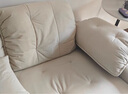杜杜美家奶油风麂皮绒布艺沙发组合客厅小户型简约现代直排云朵沙发A61# 实拍图