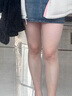 瑜尚臻品 美式高腰a字牛仔短裙女夏季新款显瘦裙裤辣妹短款紧身包臀半身裙 牛仔短裙【复古蓝 m】 常规 实拍图
