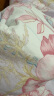 富安娜（FUANNA）家纺 圣之花床上四件套纯棉床品套件双人床单被套（优选） 【40支斜纹】圣之花-雀翎阁 1.5米床 床单款 （被套209*229cm） 实拍图