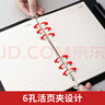 晨光(M&G)文具黑色软皮革面笔记本本子开会办公用品会议记录本普惠型日记本记事本商务A5 100张单本APYF5T74 实拍图