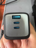 ANKER安克Prime 67W充电器氮化镓三口快充适用苹果适用iPhone16promax苹果15/笔记本电脑macbook插头黑 实拍图