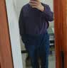 探拓（TECTOP）衬衫男女同款防晒工装外套男士长袖衬衣宽松休闲衣服 山梗紫 L 晒单实拍图