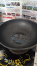 Kitchenart 【韩国进口】麦饭石不粘锅 石锅炒锅 无油烟电磁炉通用炒菜锅具 明火单用炒锅无盖 32cm 实拍图