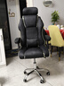 天兴隆家用舒适电脑椅游戏电竞椅逍遥可躺办公椅人体工学椅子舒适学习椅 【乳胶款黑】带腰靠 实拍图