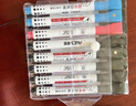 AUCS磁吸彩色白板笔可擦带板擦5黑2蓝1红 细头控笔训练幼儿园学生水性儿童办公涂鸦笔 8支/线幅1~2mm 实拍图