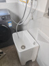 京浴 加高脚拖把池一体盆家用陶瓷洗拖布池墩布池小号阳台拖把池 加高单盆：49x35x50cm 实拍图