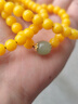 龍隐 波罗的海蜜蜡手串天然琥珀手链女士108颗佛珠念珠生日礼物YJ 7mm 实拍图