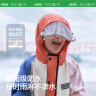 kocotreekk树儿童雨衣带书包位防水加厚冲锋衣全身雨披男女童防风时尚雨衣 晒单实拍图