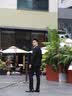 报喜鸟西服套装男装【吴磊明星同款】ONE系列商务羊毛抗皱易打理西装 黑色 50 A(180/100) /请备注腰围或裤子 实拍图