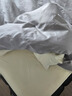 MIDO HOUSE铭都100支床上四件套100%A类纯棉秋冬床品床单被套床笠床罩三件套 格雷灰配淡奶黄【入门体验价】 1.8m 床笠款 （被套220*240cm） 实拍图