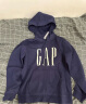 Gap男女装秋季印花字母logo抓绒连帽卫衣休闲660128外套 海军蓝 175/96A(L) 亚洲尺码 晒单实拍图