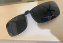SooGree墨镜夹片偏光太阳镜遮阳上翻盖挂片钓鱼开车司机驾驶专用超轻便携 实拍图