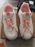 回力瑞女童鞋子2025冬季新款儿童小白鞋大童女孩运动鞋加绒棉鞋老爹鞋子 320粉色单网镂空款 33 码 实拍图