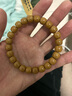 藏鸿阁（CANGHONGGE WENWAN）猴头核桃雕刻直切桶珠手串老型光珠文玩小核桃男女士单圈手串 猴头直切手串10-11mm【玩家级】 实拍图
