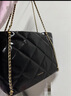 CHARLES&KEITH大容量菱格链条单肩托特包包女包女士生日礼物CK2-30151422 Black黑色 特大包 实拍图