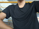 真维斯（Jeanswest）速干t恤男夏季防晒冰丝网眼短袖男透气凉感宽松跑步运动体恤上衣 【冰丝防晒】冰川蓝(纯色) L (175) (收藏加购优先发) 实拍图