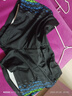 李宁（LI-NING）泳裤男士宽松游泳裤高档温泉平角泳衣单条123 黑色3XL 实拍图