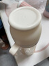 小土豆（potato）奶酪杯PPSU奶瓶大宝宝水杯宽口径手柄防摔防胀气吸管奶瓶一岁以上 米白色 实拍图