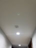 公牛（BULL）LED筒灯天花灯过道玄关嵌入式孔灯 4W/3寸三色调光/开孔70-85mm 实拍图