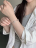 礼意久久施华洛世奇元素四叶草银手链女士生日礼物女生高级感送女友老婆 实拍图