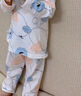 小素材儿童内衣纯棉套装宝宝婴儿睡衣薄款秋衣秋裤男童女童春秋衣服夏季 贝贝小鱼套头蓝 90 实拍图