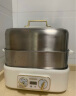大宇（DAEWOO）【国家补贴 0塑料0涂层】食品级不锈钢电蒸锅双层家用蒸汽锅多功能电炖锅预约S30 18L 【蒸炖套装】(蒸锅+陶瓷炖盅*2) 实拍图