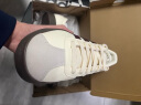 adidas T头鞋 VL COURT 2.0复古板鞋德训鞋男女阿迪达斯轻运动 白色/暗红/金色 38 实拍图