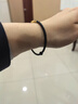 编织牛皮手链绳可穿串珠配绳手绳转运珠皮绳手链男女本命年红绳粗2mm3mm手链绳要求孔径3-4mm 3.0黑色18cm(含扣头) 实拍图