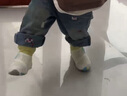 卡特兔儿童凉鞋男童鞋1-7岁学步鞋夏季女宝宝运动凉鞋网面沙滩鞋X2BF003 实拍图