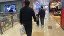 查尔斯桃心纯色翻领polo卫衣男女情侣同款爱心刺绣秋季长袖 黑色 4XL  实拍图