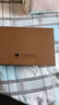 骆驼（CAMEL）经典T头轻盈软弹休闲板鞋秋季百搭德训鞋男 G15S547095 白蓝 43 实拍图