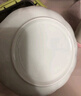 洁雅杰陶瓷面碗家用大号白瓷碗釉下彩6英寸大碗 米饭碗2只装竖纹白瓷 实拍图