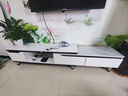宜造（YIZAO）电视柜落地一体靠墙客厅轻奢高级感家用小户型伸缩茶几电视柜组合 【岩板台面】伸缩130-190暖白色 自主安装 实拍图