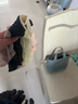 巴宝欧冰丝内裤女纯棉裆透气无痕薄款性感新款蕾丝纯欲少女生三角短裤夏 【粉色+黑色+肤色】 3条 M 【80-100斤】 实拍图