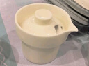 金镶玉旅行茶具便携式单人功夫套装户外简易快客杯公道   伴已快客杯 实拍图