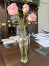 范爷家玻璃花瓶高级感摆件轻奢餐桌客厅新中式禅意水养观音瓶透明花器 实拍图